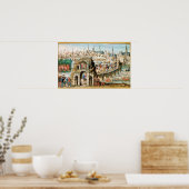 Het Royal Entry Festival van Henri II in Poster (Keuken)