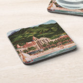 Het Royal Hawaiian Hotel Bier Onderzetter (Linkerzijde)