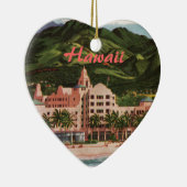 Het Royal Hawaiian Hotel Keramisch Ornament (Rechts)