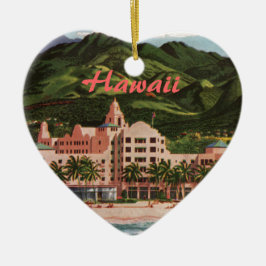 Het Royal Hawaiian Hotel Keramisch Ornament