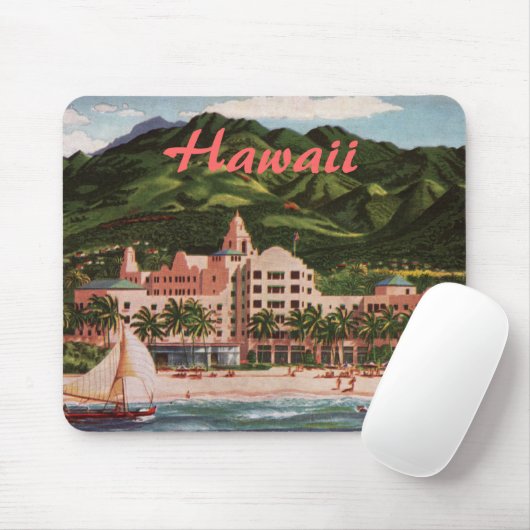Het Royal Hawaiian Hotel Muismat (Met muis)