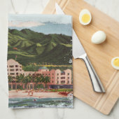 Het Royal Hawaiian Hotel Theedoek (Quarter Fold)