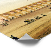 Het Royal Palace en de Mesdjid-i-Shah, Isfahan, Poster (Hoek)