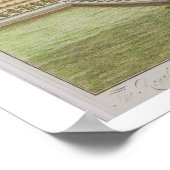 Het Royal Palace of Hampton Court uit 'Survey of Poster (Hoek)