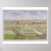 Het Royal Palace of Hampton Court uit 'Survey of Poster (Voorkant)