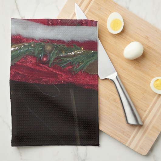 Het Royal Plaid Santa Collectie. Theedoek (Quarter Fold)