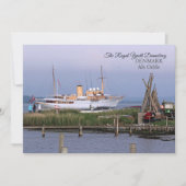 Het Royal Yacht Dannebrog Wenskaart! Feestdagenkaart (Voorkant)