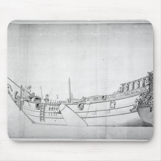 Het Royal Yacht "Mary" Muismat (Voorkant)