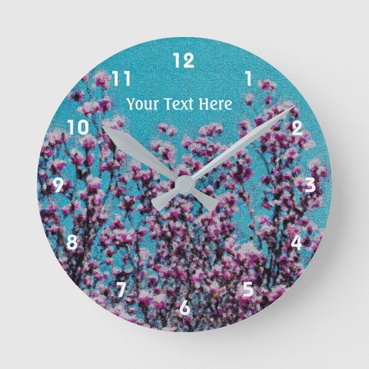 Het roze Art. van de Bloem van de Bloesems van de Ronde Klok (Voorkant)