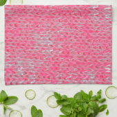 Het roze Art. van het Lot van de Liefde van de Theedoek (Gevouwen)