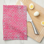 Het roze Art. van het Lot van de Liefde van de Theedoek (Quarter Fold)