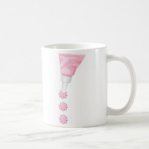 Het roze Berijpen van Rozetten Koffiemok