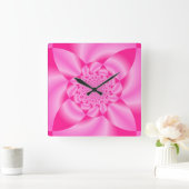 Het roze Bloemblaadje van het Blad Vierkante Klok (Huis)