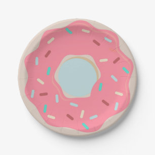 Het roze Bord van de Partij van de Doughnut