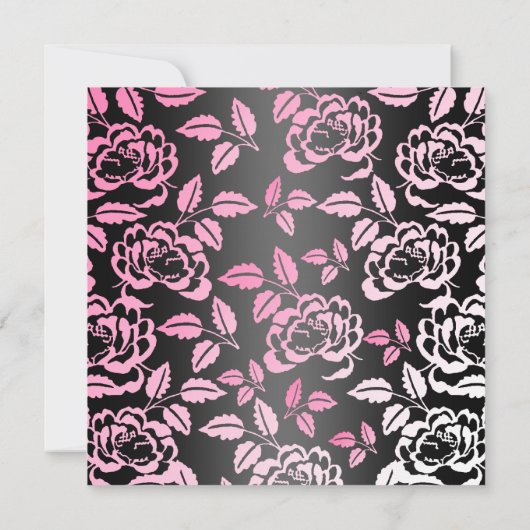 Het roze & de Zwarte namen Snoepje toe 16 van het Kaart (Achterkant)