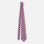 Het roze en Blauwe Stropdas van de Stip (Achterkant)