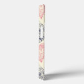 Het roze en Paarse Etnische Patroon van de Veer Case-Mate iPhone Case (Achterkant / Rechts)