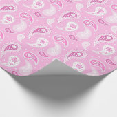 Het roze Fuchsiakleurig Verpakkende Document van Cadeaupapier (Hoek)