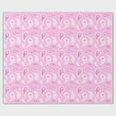 Het roze Fuchsiakleurig Verpakkende Document van Cadeaupapier (Vlak)