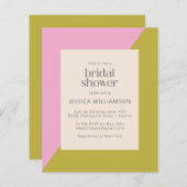 Het roze Groene Vrijgezellenfeest van het Blok van (Voorkant / Achterkant)