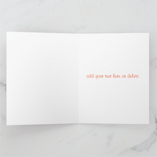 Het roze Haired Meisje van Neko Anime, Wenskaart Kaart (Binnen)