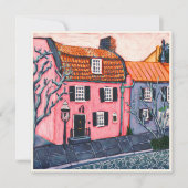 Het Roze Huis op de Chalmers St. (Voorkant)