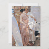 Het roze kleed, na het bad | Joaquín Sorolla (Voorkant)