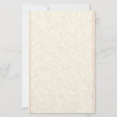 Het roze lint briefpapier (Achterkant)