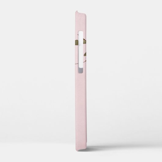 Het roze lint met klimop Case-Mate iPhone case (Achterkant / Links)