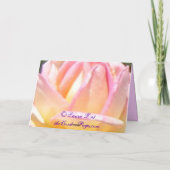 Het roze nam met de Lege Kaart van de Kunst toe (Achterkant)