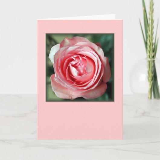 Het "roze nam" toe (Spatie) Kaart (Voorkant)