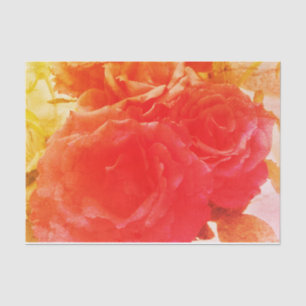 Het roze nam toe tissuepapier