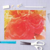 Het roze nam toe tissuepapier (Craft)
