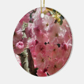 Het roze Ornament van de Bloem van de Bloesems van (Links)