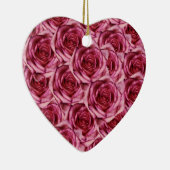 Het roze Ornament van Kerstmis van Rozen (Rechts)