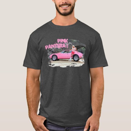 Het roze pantera t-shirt (Voorkant)