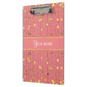 Het roze schittert de Gouden Confettien van Klembord (Links)