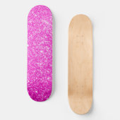 Het roze schittert persoonlijk skateboard (Voorkant)