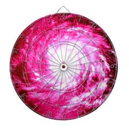 Het roze Spiraalvormige Vuurrad werpt Hoofdkussen Dartbord