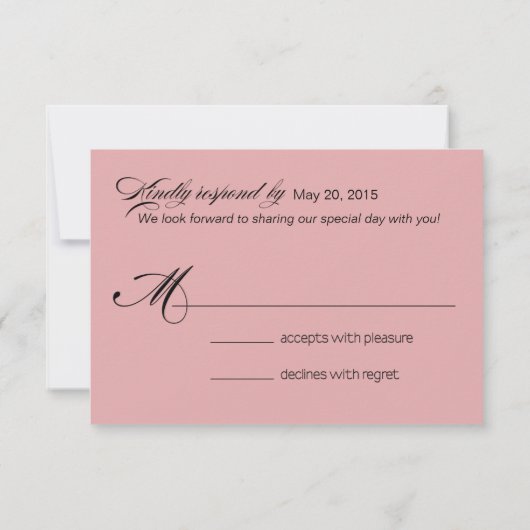 Het roze van de Toren RSVP | van Fleur DE Parijs (Achterkant)