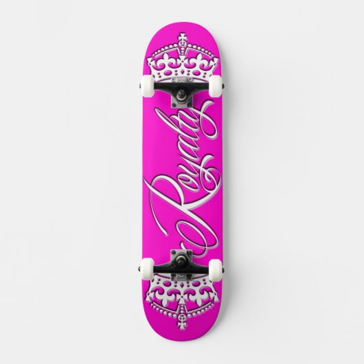 Het Roze van het Dek van het Skateboard van de roy (Voorkant)