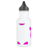 Het Roze van het Patroon van de Stier Waterfles (Links)