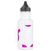 Het Roze van het Patroon van de Stier Waterfles (Rechts)