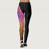 Het roze verblindt leggings (Achterkant)