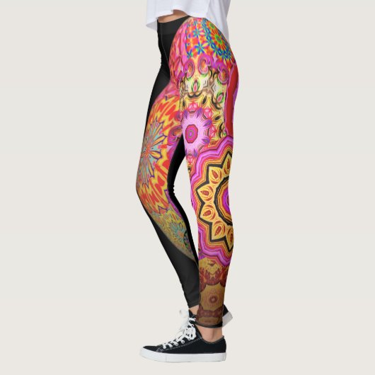 Het roze verblindt leggings (Links)