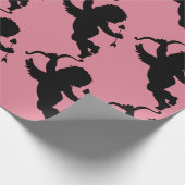 Het ROZE Verpakkende Document van de CUPIDO Cadeaupapier (Hoek)