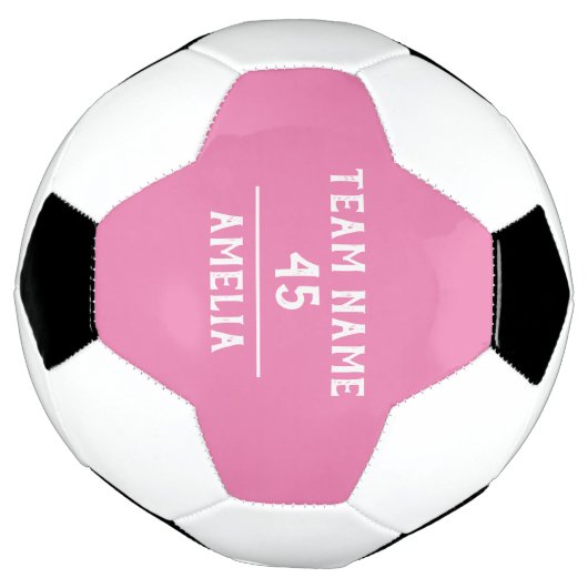Het Roze Voetbal van de Douane met het Aantal van  (Gedraaid)