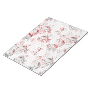 Het Rozen rode juridische Notitieblok