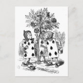 Het Rozen rood schilderen Briefkaart (Voorkant)