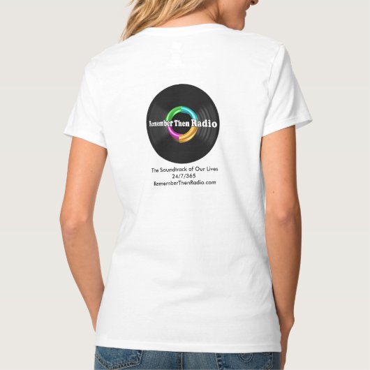 Het RTR-Logo-T-shirt van de dame T-shirt (Achterkant)
